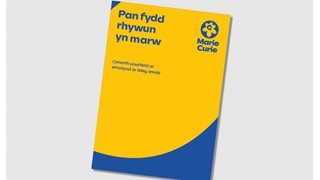 When someone dies Welsh